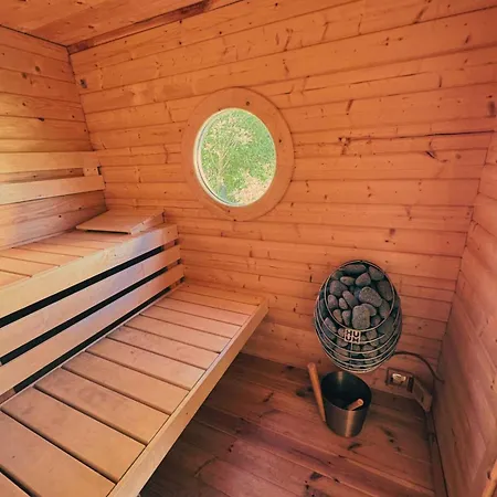 Garden With Sauna Wiesbaum